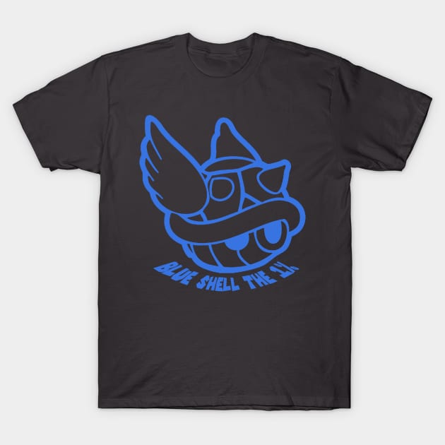 Blue Shell the 1% T-Shirt by CommonKurtisE